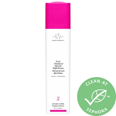 Drunk Elephant T. L.c. Framboos Glycolic Resurfacing Night Serum 1.7 oz/ 50 ml