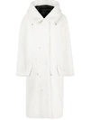 MR & MRS ITALY REVERSIBLE HOODED PARKA COAT