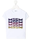 MSGM SEQUIN LOGO T-SHIRT