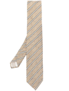 LARDINI 条纹印花编织领带