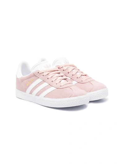 Adidas Originals Kids' Superstar 低帮板鞋 In Pale Pink