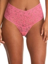 Hanky Panky Signature Lace Retro V-kini In Sugar Rush Pink