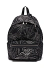 SAINT LAURENT CITY' PALM PRINT BACKPACK