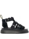 DR. MARTENS' STRAPPY PLATFORM SOLE SANDALS