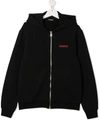 DSQUARED2 TEEN ICON ZIP-UP HOODIE