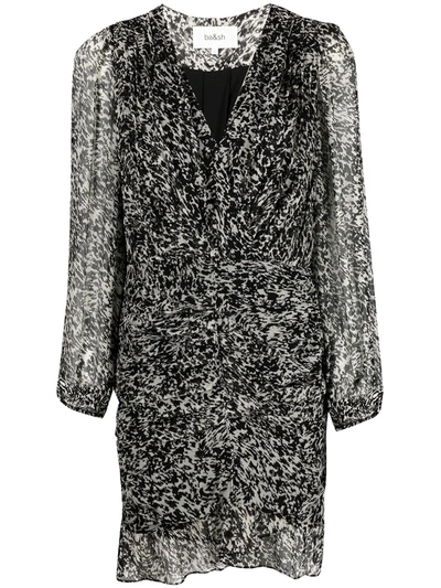 alexander mcqueen black and pink dress Celia Encre Navy Dress main image 0