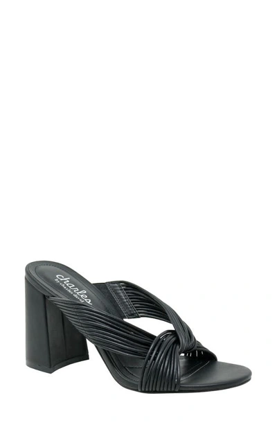 Charles By Charles David Razzle Slide Sandal In Black