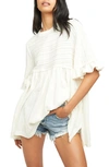 Free People Take A Spin Tunic In Ivory
