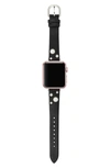 KATE SPADE KATE SPADE APPLE WATCH® LEATHER STRAP,KSS0097