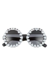 RAD + REFINED BRIDE TO BE EMBELLISHED ROUND SUNGLASSES,1234-931