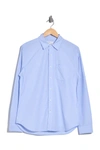 Alex Mill Button-down Collar Cotton Oxford Shirt In Light Blue