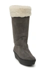 TOD'S FAUX FUR LINED PLATFORM BOOT,439113889057