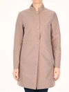 HERNO POWDER PINK RAINCOAT