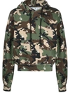 OFF-WHITE CAMOUFLAGE-PRINT HOODIE