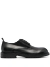 ANN DEMEULEMEESTER LEATHER DERBY SHOES