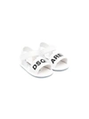 Dsquared2 Logo-print Sandals In White