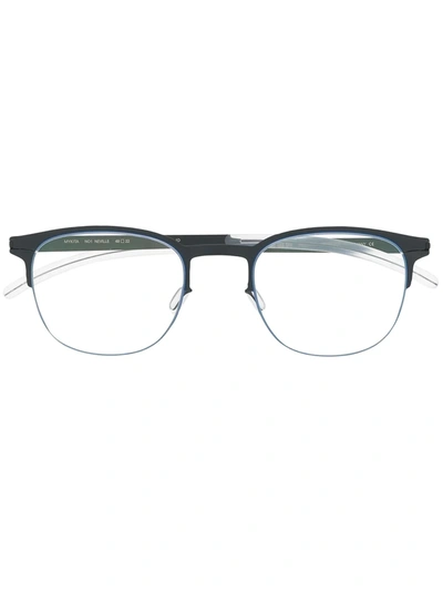 Mykita Neville Trouseros-frame Glasses In Blue