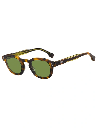 Fendi Ff M0100/g/s Sunglasses In Hjv/qt Hvn Ylw