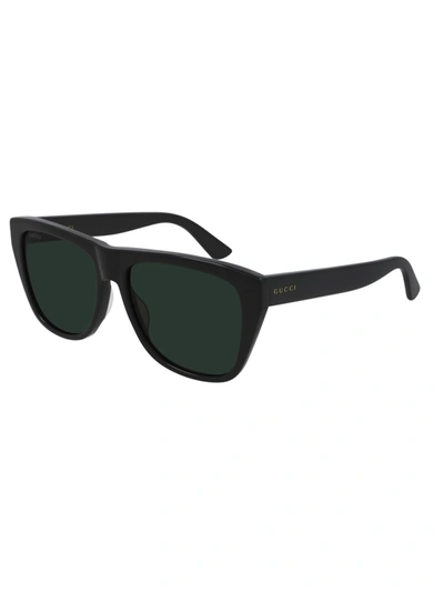 Gucci Gg0926s 005 Square Sunglasses In Green