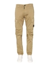 C.P. COMPANY CARGO PANTS WITH ICONIC LENS,10CMPA151A 005694G329