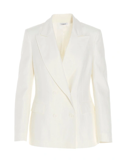 P.a.r.o.s.h Cyber Cotton Blazer In Ivory