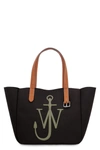 JW ANDERSON BELT TOTE CANVAS TOTE,HB0327FA0039 BLACKGREEN