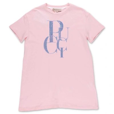 Emilio Pucci Kids' T-shirt In Rosa