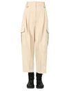 Givenchy Cargo-style Straight-leg Trousers In White