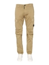 C.P. COMPANY CARGO PANTS WITH ICONIC LENS,202346