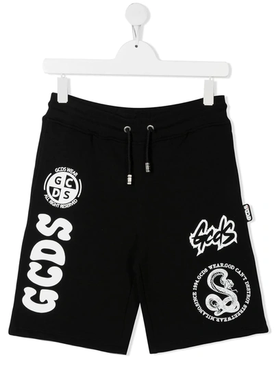 GCDS TEEN LOGO PRINT COTTON