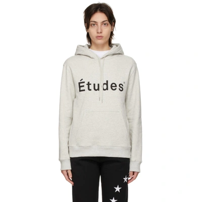 Etudes Studio Grey Klein Hoodie In Heather Grey