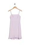 French Connection Whisper Light Sweetheart Minidress In Lavender F