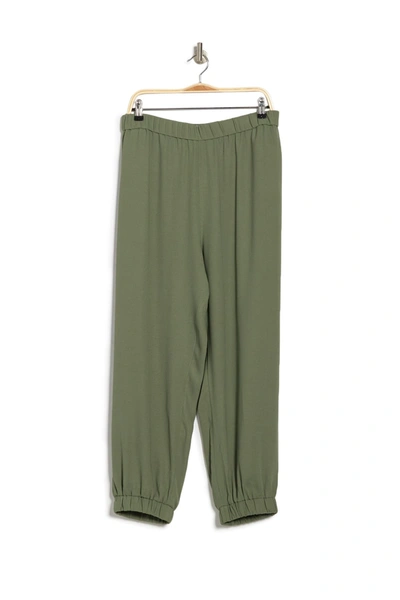 14th & Union Knit Jogger Pants In Green Sorrel