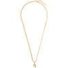 MSGM GOLD 'M' NECKLACE