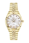 Gevril Women's Gv2 Naples Diamond Swiss Watch In Silver