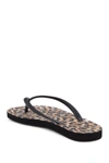 Abound Leyo Flip Flop In Black Multi Leopard