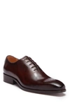 Maison Forte Kyoto Wholecut Leather Oxford In Chestnut