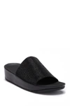 Fitflop Ginny Glitz Pool Platform Slide Sandal In Black