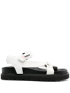 Moncler Sandals Flavia In White