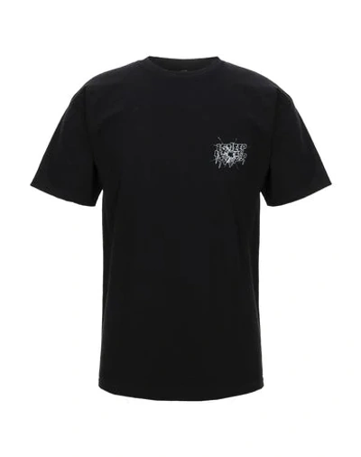 10.deep T-shirts In Black