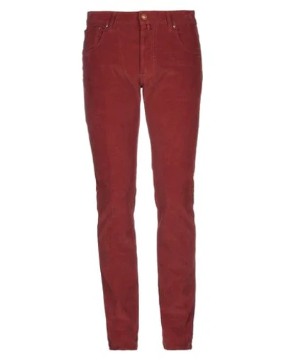 Jacob Cohёn Casual Pants In Red