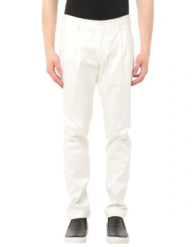 Angelo Nardelli Pants In White