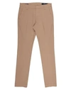 Entre Amis Casual Pants In Khaki