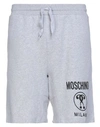 Moschino Bermuda Shorts In Grey
