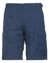 Carhartt Shorts & Bermuda Shorts In Blue