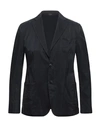 Giorgio Armani Suit Jackets In Dark Blue