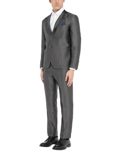 Alessandro Gilles Suits In Steel Grey