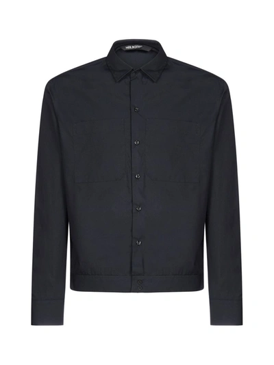 Neil Barrett Buttoned Shirt In Black