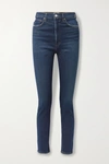 AGOLDE PINCH WAIST HIGH-RISE SKINNY JEANS