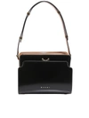 Marni Trunk Reverse Small Leather Cross-body Bag In Black